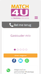Mobile Screenshot of match4u.nl